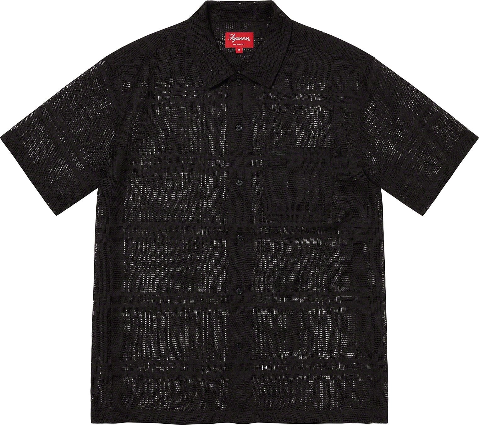 Mesh Stripe S/S Shirt view 7